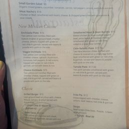 Menu August 2025