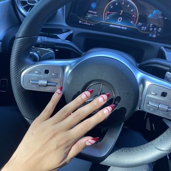 Rachel Nails Spa - Red French tip - Skin Care Near Me - Lawndale, California Rachel Nails Spa - Red French tip - Skin Care Near Me - Lawndale, California