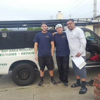 Bay Area Rodent Solutions - Left to right: Adam, Emilio, and Danny from Bay Area Rodent Solutions. Thanks guys!!! - Pest Control Near Me - Campbell, California
