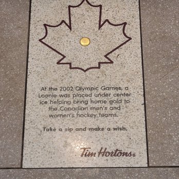 Tim Hortons - the lucky loonie plaque - Coffee & Tea Near Me - Dunnville, Ontario Tim Hortons - the lucky loonie plaque - Coffee & Tea Near Me - Dunnville, Ontario