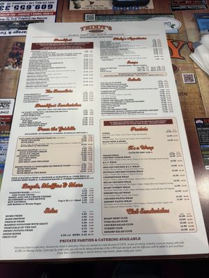 Menu photo 1 Teddy's Luncheonette Cranbury, NJ