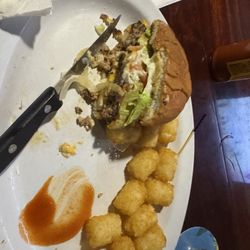 Culpepper's Bar & Grill - The hamburger is the Culpepper classic Burger