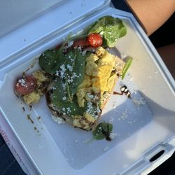 The Bean Coffee Shop - Greek Garden Toast
