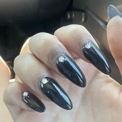 Crap left all around my nails