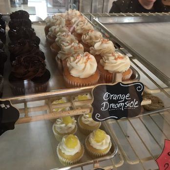 The Happy Bakery - Both the lemon and orange were delicious! - Cupcakes Near Me - O'Fallon, Illinois
