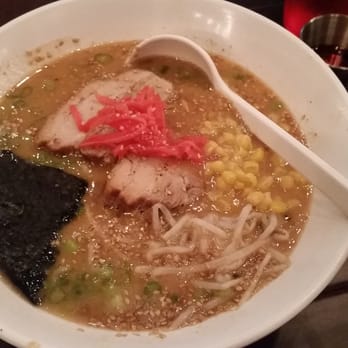 R101 Ramen - La Tan Tan Large with pork belly. added corn and sprouts as extra - Ramen Near Me - Glendale, California R101 Ramen - La Tan Tan Large with pork belly. added corn and sprouts as extra - Ramen Near Me - Glendale, California