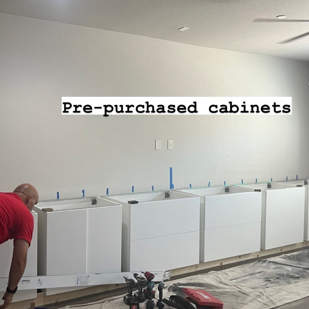 River City Carpentry - Raising and installing our pre-fab cabinets. - Cabinetry Near Me