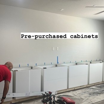 River City Carpentry - Raising and installing our pre-fab cabinets. - Cabinetry Near Me