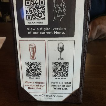 CharBar No 7 - Contactless Ordering - American Near Me - Mountain Brook, Alabama