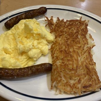 IHOP - Pumpkin Spice Pancake Combo pancakes in a separate photo - Breakfast & Brunch Near Me - Picayune, Mississippi