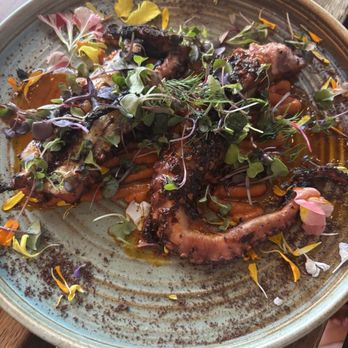 Le Great Outdoor - Grilled Octopus - Mediterranean Near Me - Santa Monica, California Le Great Outdoor - Grilled Octopus - Mediterranean Near Me - Santa Monica, California