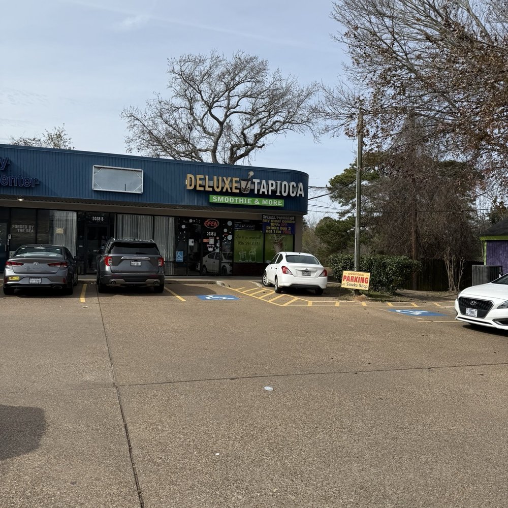 Deluxe Tapioca - Outside - Bubble Tea Near Me - Huntsville, Texas Deluxe Tapioca - Outside - Bubble Tea Near Me - Huntsville, Texas