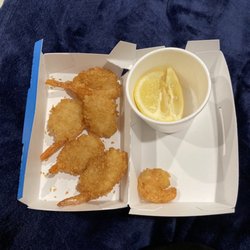 Captain D's - What they consider a "6" piece butterfly shrimp.
