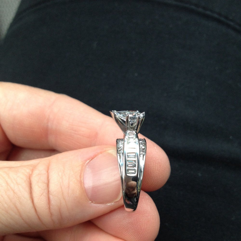 Wade Jewelers - Side view of great mount - Jewelry Near Me - Daphne, Alabama Wade Jewelers - Side view of great mount - Jewelry Near Me - Daphne, Alabama