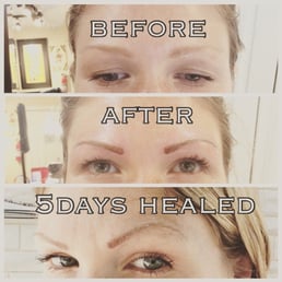 Thank you Tina for a stellar job with my eyebrows!!!