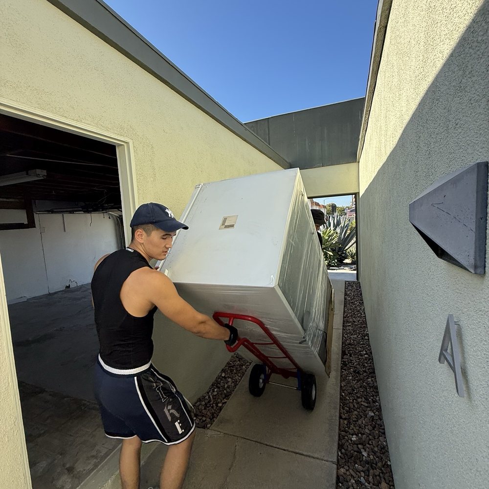 Moving fridge Moving fridge