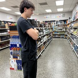 Virginia ABC Store - Picking out the goods!