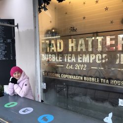 The Mad Hatter Bubble Tea Emporium - Got to wait until they open ..:)