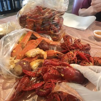 Joe Cajun - 1 lb seafood + 5 lbs crawfish. was supposed to receive 6 lbs (buy 5 get 1) but that bag looks like 4 lbs - Cajun/Creole Near Me - Arlington, Texas Joe Cajun - 1 lb seafood + 5 lbs crawfish. was supposed to receive 6 lbs (buy 5 get 1) but that bag looks like 4 lbs - Cajun/Creole Near Me - Arlington, Texas