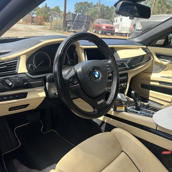 Super Suds Mobile Wash - Note that almost every surface is leather and they made it look beautiful. - Car Wash Near Me Super Suds Mobile Wash - Note that almost every surface is leather and they made it look beautiful. - Car Wash Near Me