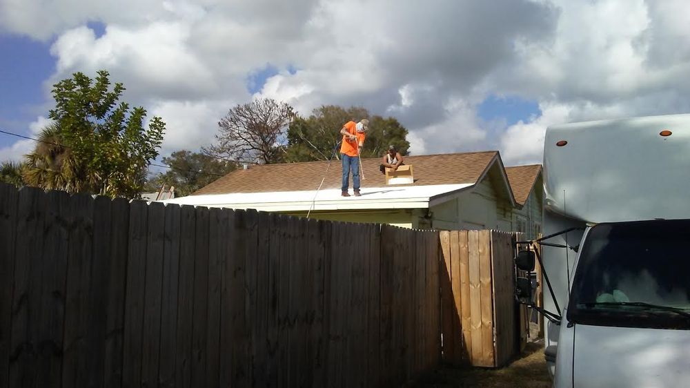 Slide of All Weather Insulated Roof Coating Services