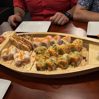 Kobe Japanese Steakhouse - Mixed sushi rolls - Japanese Near Me - Lubbock, Texas