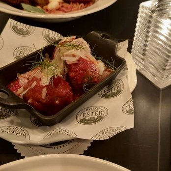 Osteria Ester - Meatballs - Italian Near Me - Orlando, Florida Osteria Ester - Meatballs - Italian Near Me - Orlando, Florida