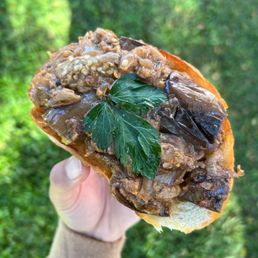 Eggplant Toast
