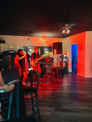 Photo of Cielo Restaurant & Lounge - Port Saint Lucie, FL, US. a band playing
