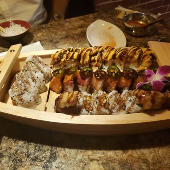 Wasabi - Our sushi order. - Sushi Bars Near Me - San Antonio, Texas