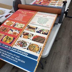 Blubaze Solution - Pasting vinyl on board