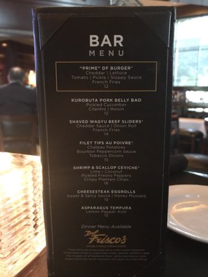 Menu photo 6 Del Frisco's Double Eagle Steakhouse Charlotte, NC