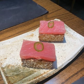 Ukiah - Crispy rice spicy tuna - Japanese Near Me - Asheville, North Carolina Ukiah - Crispy rice spicy tuna - Japanese Near Me - Asheville, North Carolina