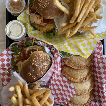 Latin Flavorz - Burgers with Chicken Empanadas - Colombian Near Me - Greer, South Carolina Latin Flavorz - Burgers with Chicken Empanadas - Colombian Near Me - Greer, South Carolina