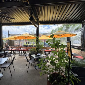 Postino Broadway - Back patio - Wine Bars Near Me - Denver, Colorado