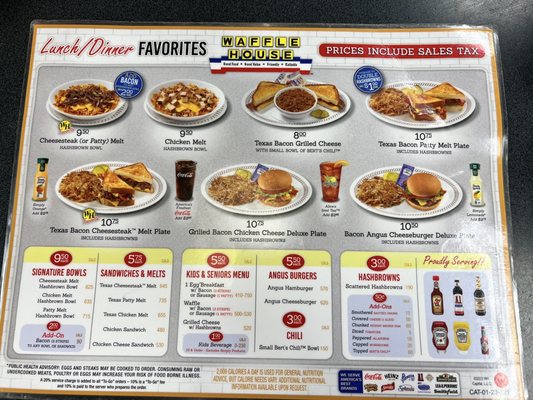 Menu photo 3 Waffle House Newberry, SC Menu photo 3 Waffle House Newberry, SC