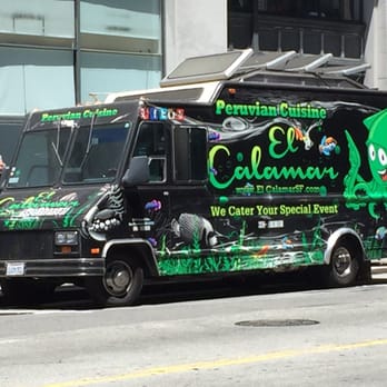 El Calamar - a black and green food truck - Food Trucks Near Me El Calamar - a black and green food truck - Food Trucks Near Me