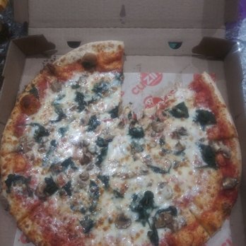 Cuzino's Family Kitchen - Spinach, mushrooms, extra cheese - Pizza Near Me - Bear, Delaware Cuzino's Family Kitchen - Spinach, mushrooms, extra cheese - Pizza Near Me - Bear, Delaware
