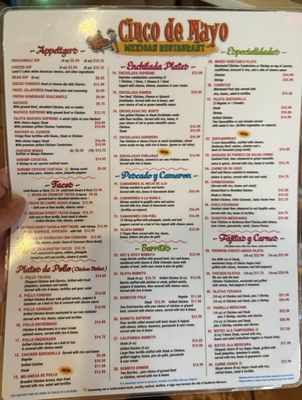 Menu photo 1 Cinco De Mayo Smyrna, TN