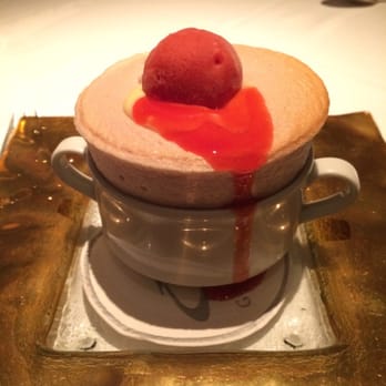 Gary Danko - Strawberry soufflé - New American Near Me - San Francisco, California