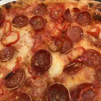 Fentonelli's Pizzeria and Bar - Pepperoni and pickled fresno chilis - Pizza Near Me - Tucson, Arizona