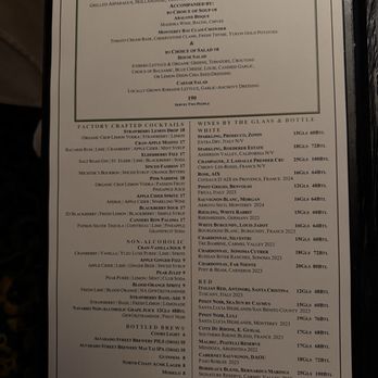 The Sardine Factory - Steakhouses Near Me - Monterey, California