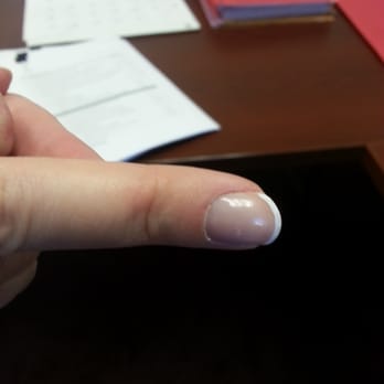 Blackberry Farm - Red, cut cuticle and uneven French tip - Resorts Near Me - Walland, Tennessee
