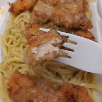 OEC Café - Inside the chicken from the chicken piccata - Cafes Near Me - Honolulu, Hawaii OEC Café - Inside the chicken from the chicken piccata - Cafes Near Me - Honolulu, Hawaii