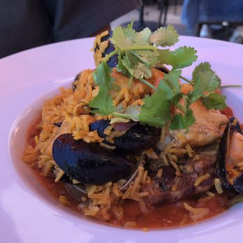 Fuego - Seafood Paella is full of seafood! - Mexican Near Me - Long Beach, California