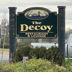 The Decoy - Restaurant sign