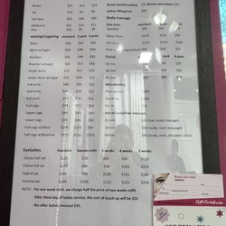 Beauty Plus Salon - Pricing