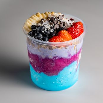 Amazonia Bowl - Blue Paradise, Pitaya, Ube! - Acai Bowls Near Me - Huntington Beach, California Amazonia Bowl - Blue Paradise, Pitaya, Ube! - Acai Bowls Near Me - Huntington Beach, California
