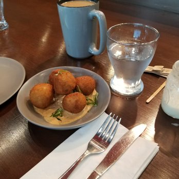 Scratch Kitchen - Boudin fritters. - Breakfast & Brunch Near Me - Honolulu, Hawaii Scratch Kitchen - Boudin fritters. - Breakfast & Brunch Near Me - Honolulu, Hawaii