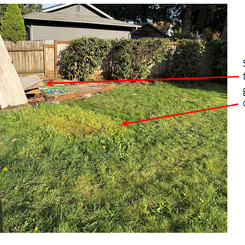 New Heights Development, LLC - Shed debris left in yard - General Contractors Near Me